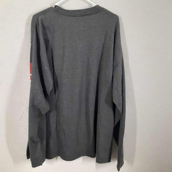 University Of Maryland Terrapins Mens XL Gray Long Sleeve T Shirt Jansport USA - Picture 6 of 8